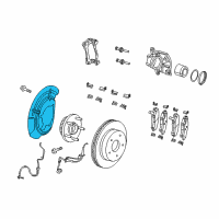 OEM 2010 Jeep Liberty Shield-Splash Diagram - 52125024AB