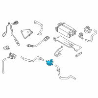 OEM Nissan Intake Manifold Runner Solenoid Diagram - 14939JA80B