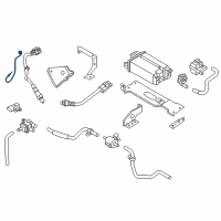 OEM Nissan Armada Exhaust Gas Temperature Sensor Diagram - 22630-EZ30A