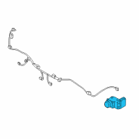 OEM Hyundai Sensor Assembly-Pack Assist System Diagram - 95720-D3000-PKW