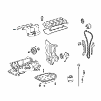 OEM Toyota Prius Plug-In Exhaust Manifold Stud Diagram - 90126-A0006