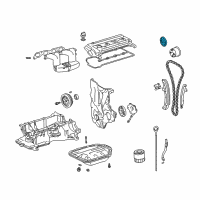 OEM 2003 Toyota Echo Sprocket Diagram - 13523-21020