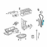 OEM 2004 Scion xA Damper Diagram - 13561-21040