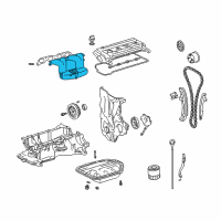 OEM Toyota Prius Intake Manifold Diagram - 17101-21060