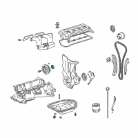 OEM 2005 Scion xA Front Cover Seal Diagram - 90311-25032