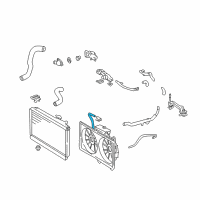 OEM 2006 Lexus LS430 Hose, Breather Diagram - 16378-50030