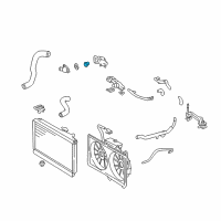 OEM Thermostat Diagram - 90916-03100