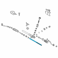 OEM Kia Sportage Rack Assembly-Power Steering Gear Box Diagram - 577102S000