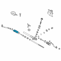 OEM Kia Sportage Bellows-Steering Gear Box Diagram - 577282S000