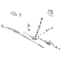 OEM 1998 Hyundai Accent Bearing-Needle Diagram - 57757-3K000