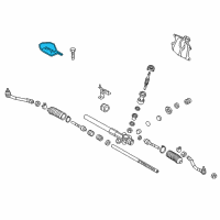 OEM 2010 Hyundai Tucson Heat Protector Assembly-Power STEE Diagram - 57280-2S000