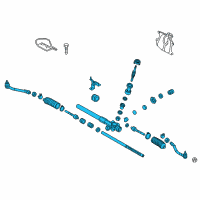 OEM Kia Gear Assembly-Steering Diagram - 565003W101