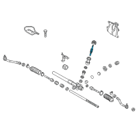 OEM Kia Sportage PINION Assembly-Steering Diagram - 565112S000