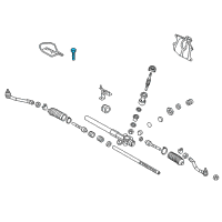 OEM 2017 Kia Sedona Bolt-Wahser Assembly Diagram - 1123612356K