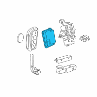 OEM Chevrolet Volt Module Diagram - 13523223