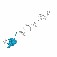 OEM Lexus Unit Assy, Shift Lock Control Diagram - 33560-48250