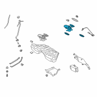 OEM 2015 BMW M6 Gran Coupe Supply Module Diagram - 16-11-7-845-656