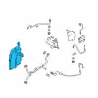 OEM 2018 Lincoln Continental Oil Cooler Diagram - GR2Z-7A095-H