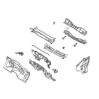 OEM 2015 Nissan Armada Plug-Rubber Diagram - 80874-3Z600