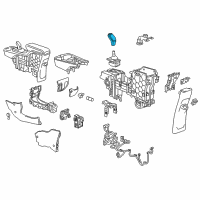 OEM 2019 Chevrolet Bolt EV Shift Knob Diagram - 84393055