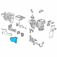 OEM Chevrolet Bolt EV Rear Panel Diagram - 42539656