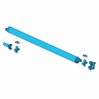 OEM 2019 Chevrolet Silverado 1500 Drive Shaft Diagram - 23370118