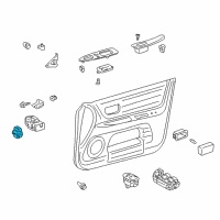 OEM 2002 Lexus IS300 Switch Assy, Door Control Diagram - 84930-47011-C0
