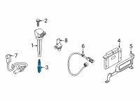 OEM Hyundai Elantra Plug Assembly-Spark Diagram - 18871-11075