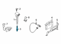 OEM 2022 Hyundai Elantra Plug Assembly-Spark Diagram - 18871-11075