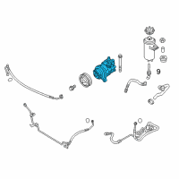 OEM BMW X5 Tandem Pump Diagram - 32-41-6-783-793