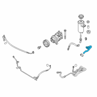 OEM 2012 BMW X6 Suction Hose Diagram - 32-41-6-850-684