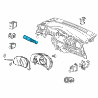 OEM 2022 Honda HR-V Switch Assembly, Hazard Diagram - 35510-T7A-J01