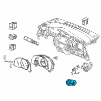 OEM Honda HR-V SWITCH ASSY., ENGINE START & STOP Diagram - 35881-T4N-H12