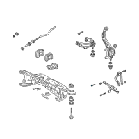 OEM Honda Prelude Bolt, FR. Arm (Lower) (12X84) Diagram - 90118-S0A-000