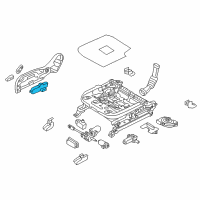 OEM Kia Sedona Switch Assembly-Power Front Diagram - 88295C1000