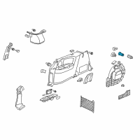 OEM 2005 Honda S2000 Socket, Accessory Diagram - 39620-S01-A01