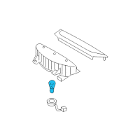 OEM 2006 Kia Spectra Car Bulbs Diagram - 8466827008