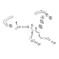 OEM Ford Ranger In-Car Temperature Sensor Diagram - CV6Z-19C734-A