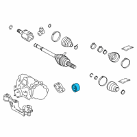 OEM Lexus ES250 Cushion, DIFFERENTIA Diagram - 41651-0R060