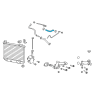 OEM Pontiac G8 Upper Hose Diagram - 92157811