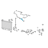 OEM 2009 Pontiac G8 Hose, Radiator Outlet Diagram - 92252961