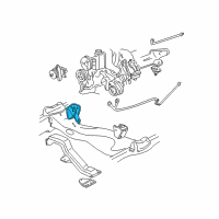 OEM 1995 Chevrolet S10 Bracket Asm-Engine Mount Diagram - 15967992