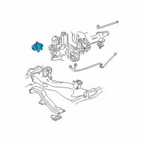 OEM 2000 Chevrolet S10 Mount Asm-Engine Diagram - 15967994