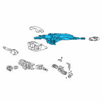 OEM 2003 Honda Civic Column Assembly, Steering Diagram - 53200-S5A-G03