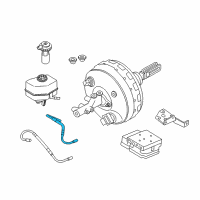 OEM 2010 BMW X6 Pipeline With Pressure Hose Diagram - 34-32-6-787-557