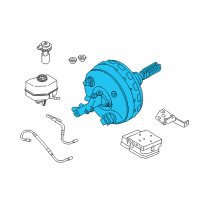 OEM 2011 BMW X6 Power Brake Diagram - 34-33-6-788-805