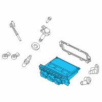 OEM 2013 Ford F-150 ECM Diagram - CL3Z-12A650-AJG