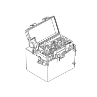 OEM Jeep Wrangler Battery Fuse Diagram - 68083379AA