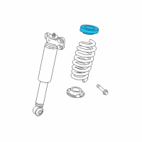 OEM Cadillac ATS Upper Insulator Diagram - 20767137