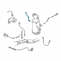 OEM Chevrolet EGR Temperature Sensor Diagram - 55502722